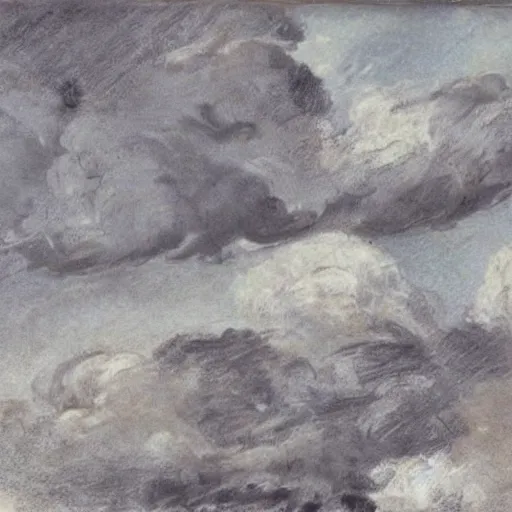 Prompt: cumulus and stratus clouds in the style of John Constable cloud studies sketches