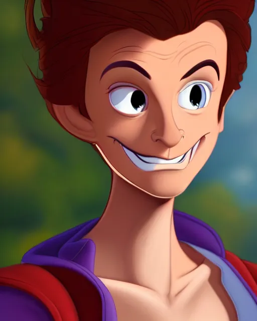 Image similar to teenage character portrait, by don bluth, highly detailed, dynamic shadows, 4 k, wallpaper - 1 0 2 4