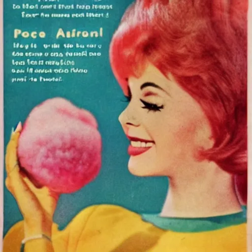 Image similar to 1960s magazine ad for a plumbus