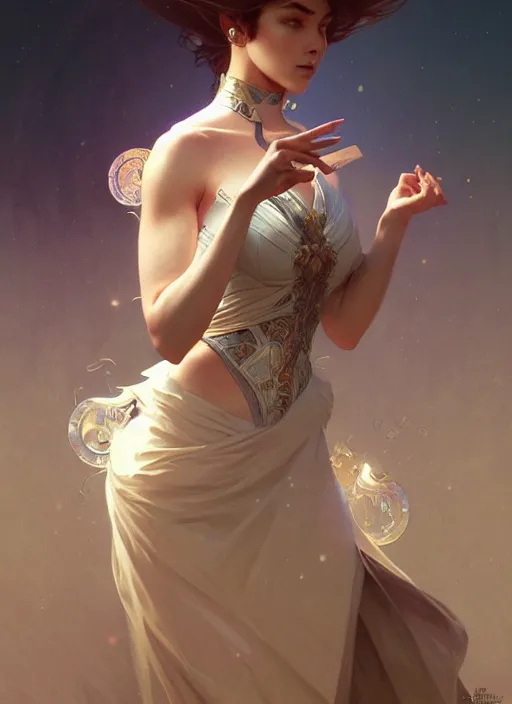 Prompt: ultra realistic illustration, handsome magician. intricate, elegant, highly detailed, digital painting, artstation, concept art, smooth, sharp focus, illustration, art by artgerm and greg rutkowski and alphonse mucha and wlop