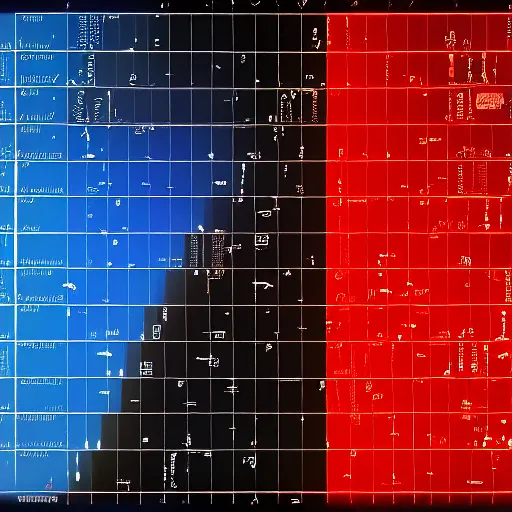 Prompt: data visualization of an isotype chart showing icons representing science and the economy, unreal engine