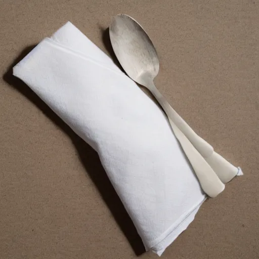 Prompt: mummy napkin