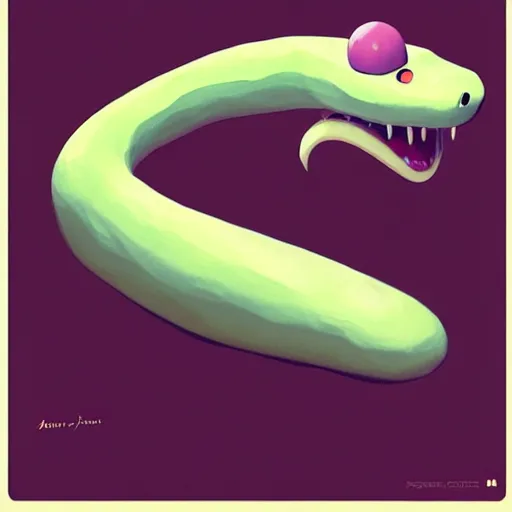 Image similar to goro fujita ilustration a pretty snake by goro fujita, painting by goro fujita, sharp focus, highly detailed, artstation