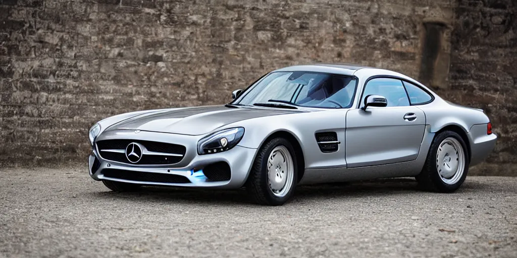 Prompt: “1980s Mercedes AMG GT”