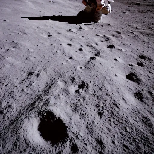 Prompt: An astronaut drinking artisanal beer on the moon. HDR. dynamic light. space shuttle photography