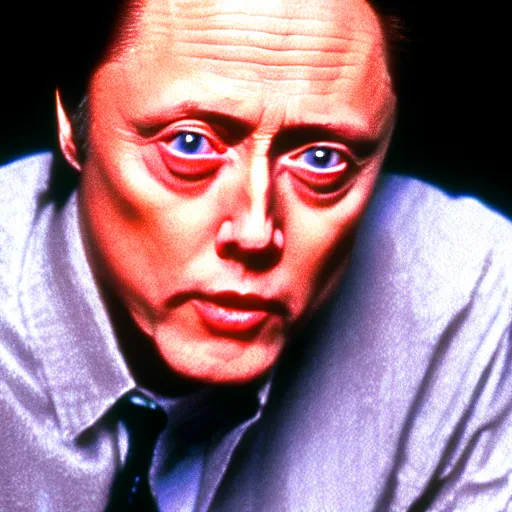 Prompt: christopher walken starring in 90's sitcom