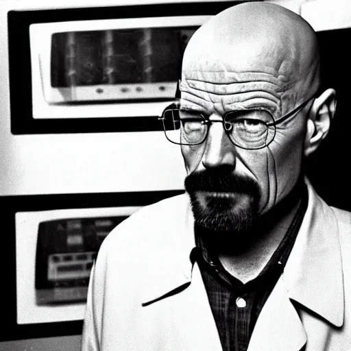 Image similar to Walter White in a 1990s anti-drug PSA