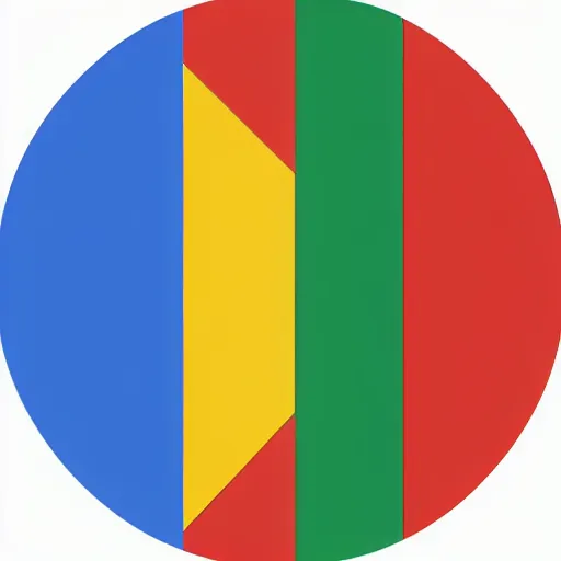 Image similar to vector graphic of the google logo