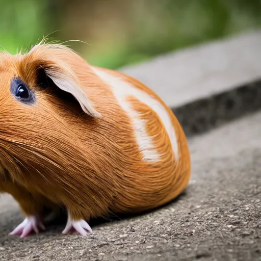 Prompt: a cute guinea pig centipede, 4 k photo