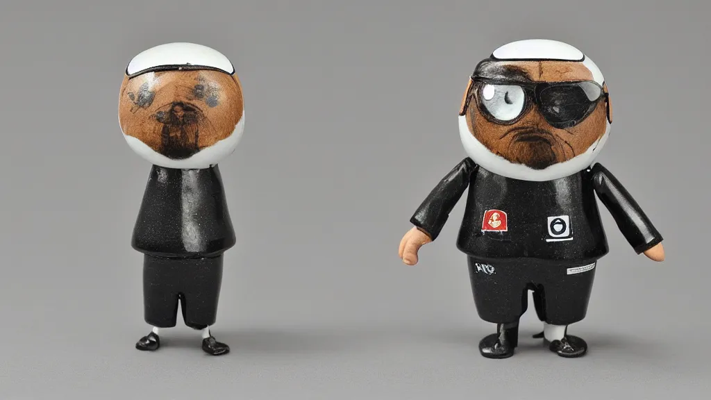 Image similar to impressionism groggy collectible vinyl miniature toy radar