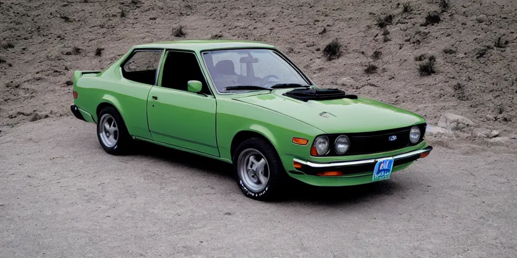 Image similar to “1970s Subaru WRX”