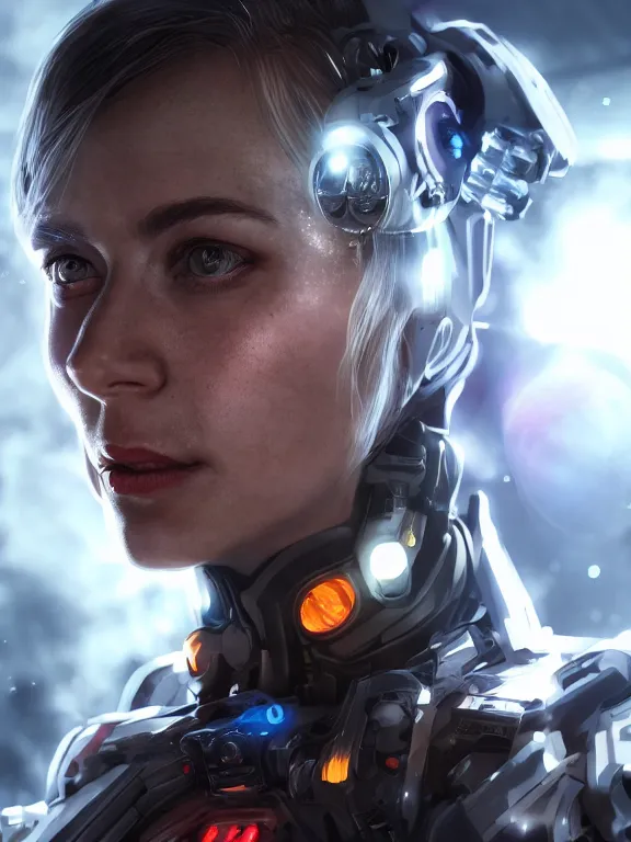Prompt: comic portrait art of a cpu cyborg 8 k ultra realistic, lens flare, atmosphere, glow, detailed, intricate, full of colour, cinematic lighting, trending on artstation, 4 k, hyperrealistic, focused, extreme details, unreal engine 5, cinematic, masterpiece