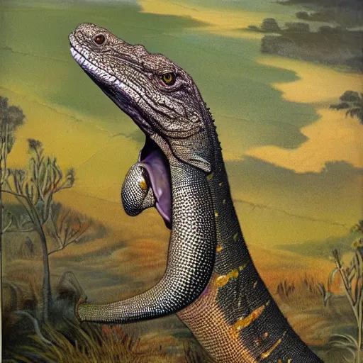 Image similar to goanna giganotosaurus