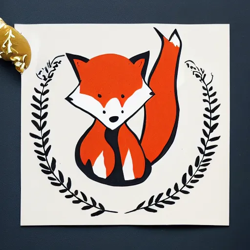 Image similar to candle fox company illustration