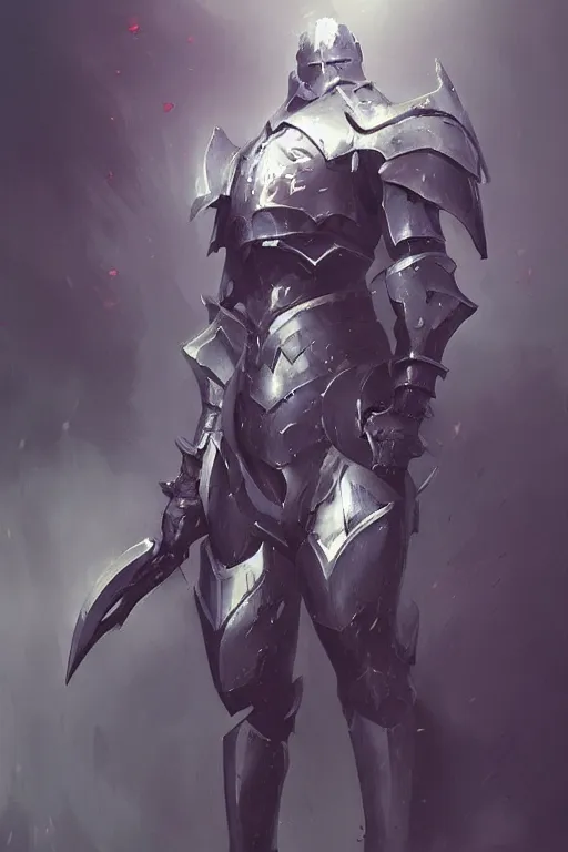 Prompt: Gorgeous armor abyssal knight by ilya kuvshinov, krenz cushart, Greg Rutkowski, trending on artstation