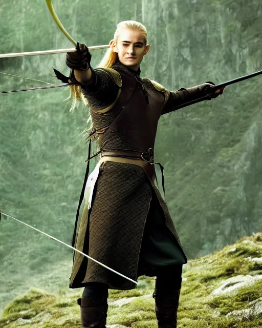 Image similar to legolas archer, posing, photo, film, wallpaper