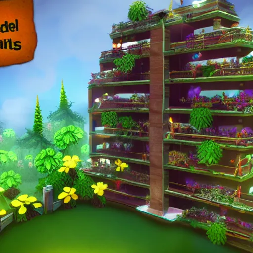 Image similar to littlebigplanet 1 screenshot of the gardens levels