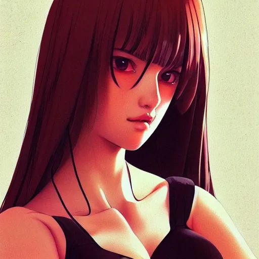 Image similar to a beautiful young kayo shibuya natalie portman alluring gravure model, by akira toriyama and wlop and ilya kuvshinov and artgerm and, aesthetic, gorgeous, stunning, alluring, attractive, artstation, deviantart, pinterest, digital art