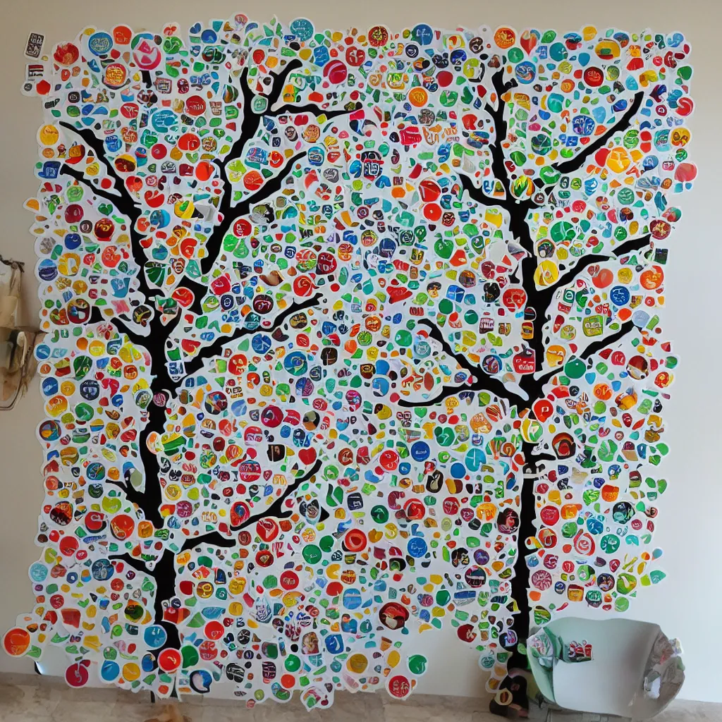 Image similar to sticker tree