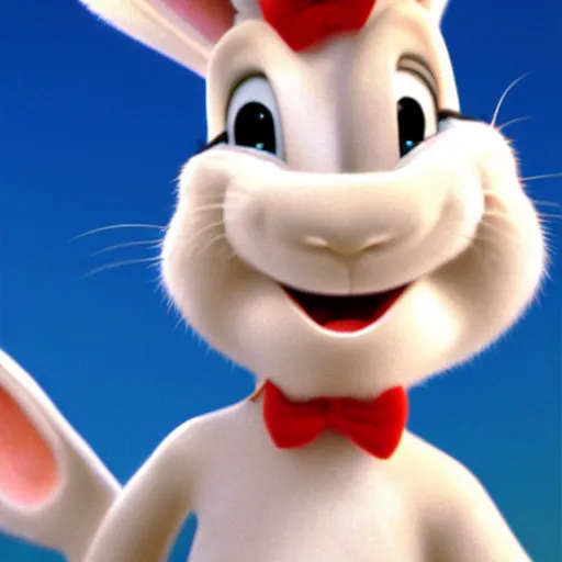 Prompt: bugs bunny rendered by pixar