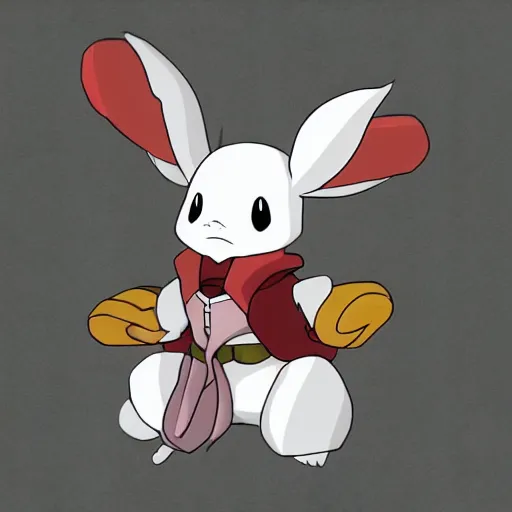 Prompt: A Moogle in The Legend of Korra, toon shading, npr