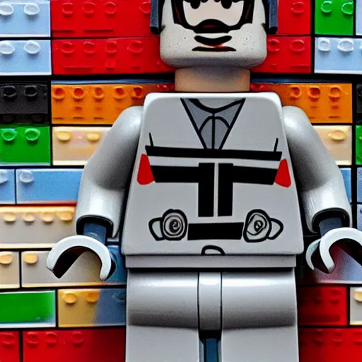 Image similar to lego andrew tate