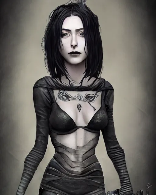 Prompt: An epic fantasy comic book style full body portrait painting of a very beautiful Industrial goth Trent Reznor, character design by Mark Ryden and Pixar and Hayao Miyazaki, unreal 5, DAZ, hyperrealistic, octane render, cosplay, RPG portrait, dynamic lighting, intricate detail, cinematic