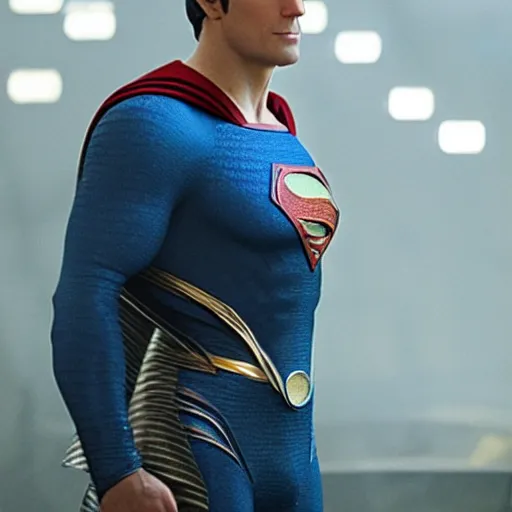 Image similar to valery giscard d'estaing as superman in man of steel ( 2 0 1 1 )