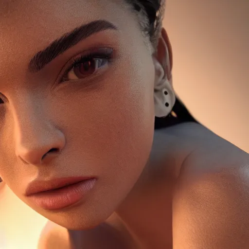 Image similar to crisp quality and light reflections, photorealistic portrait, studio lighting, still photo of ibere thenorio from manual do mundo, bright studio setting, highly detailed, unreal engine 5 quality render