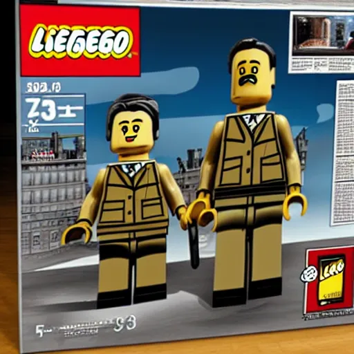 Image similar to Hitler Lego box