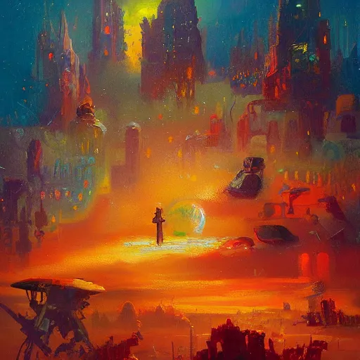 Prompt: a beautiful painting. Living the good life. by paul lehr, Trending on ArtStation.