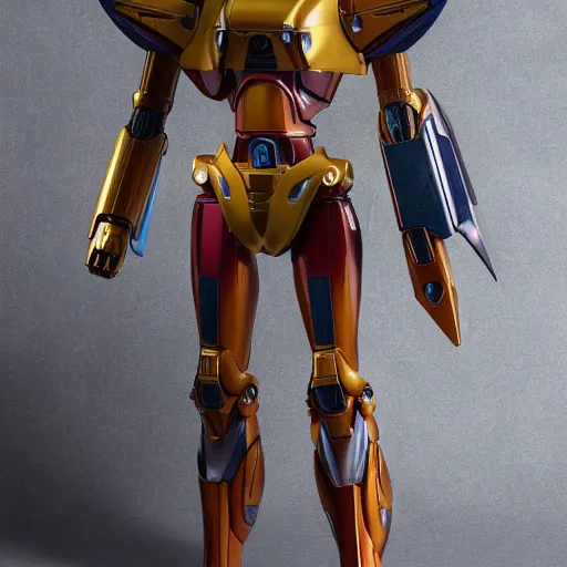 Image similar to futuristic nymphaea themed mecha waterlily upper body, sepals forming helmet, highly detailed, nymphaea, 8 k hd resolution, gundam barbatos with floral inlay, bandai box art, star wars, makoto kobayashi, frank gehry, raymond swanland