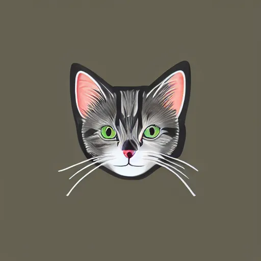 Image similar to cat theme logo, cat theme banner, cat design, art photography style, trending on artstation, warm light, lovely and cute, fantasy art, 8 k resolution