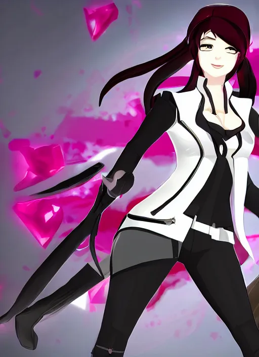 Image similar to rwby neo