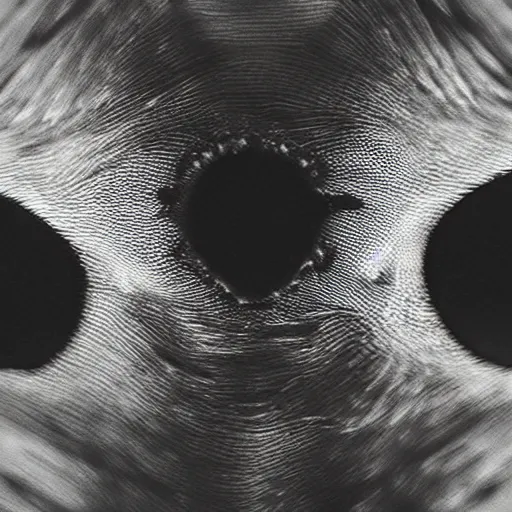 Image similar to Photo of a beautiful woman, her eyes are like them of a spider, national geographic