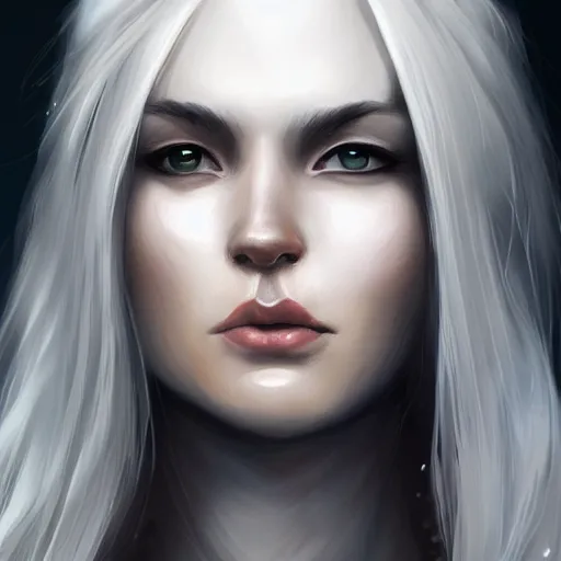 Prompt: warrior woman portrait Inspired by Charlie Bowater,George Rutkowski