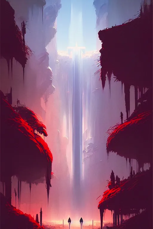 Image similar to greg rutkowski travel poster