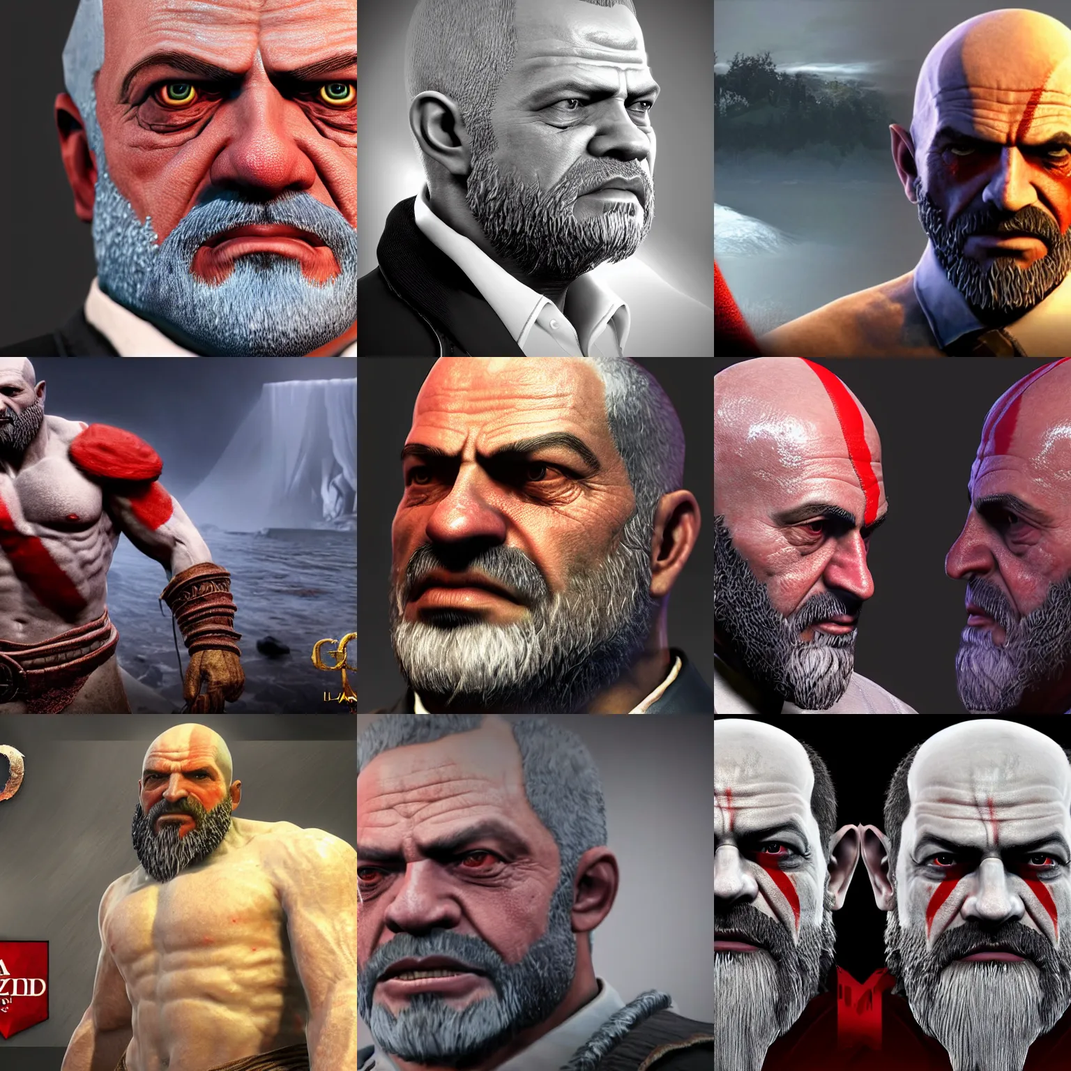 Prompt: Luiz Inácio Lula da Silva in God of War 4, award winning photo, unreal engine, highly detailed features