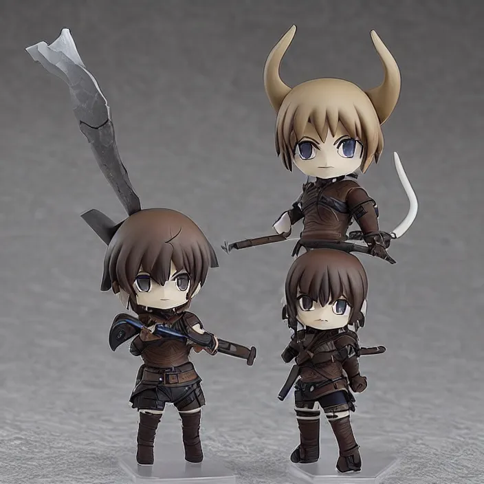 Image similar to The Dovahkiin, An anime Nendoroid of The Dovahkiin, figurine, detailed product photo