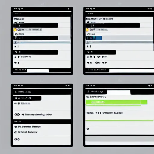 Image similar to modern minimalist scheduling ui, reporting, highly detailed