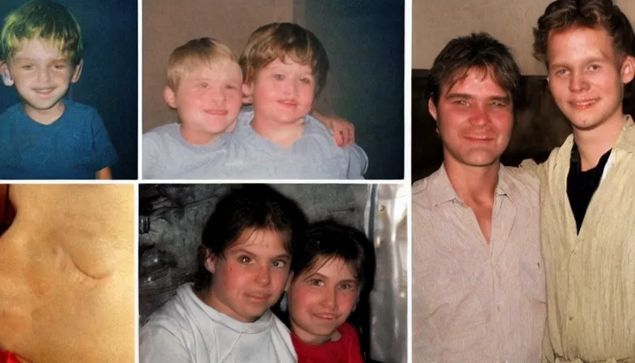 Image similar to i can't believe that almost 2 0 years went by between these pictures