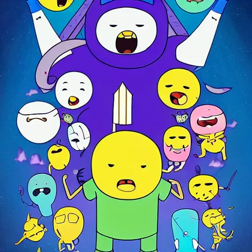 Prompt: adventure time show