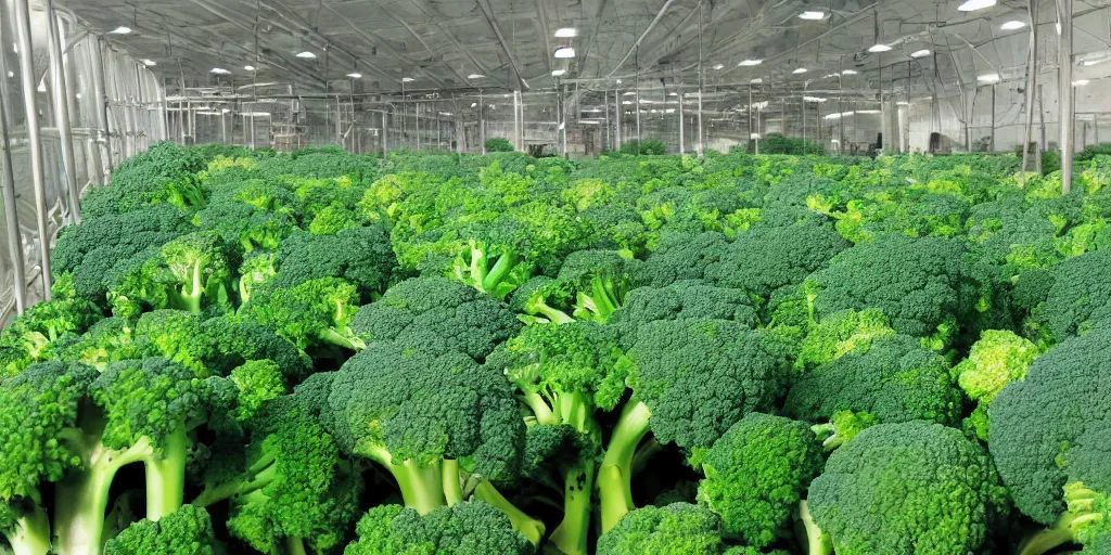 Prompt: growing broccoli in texas