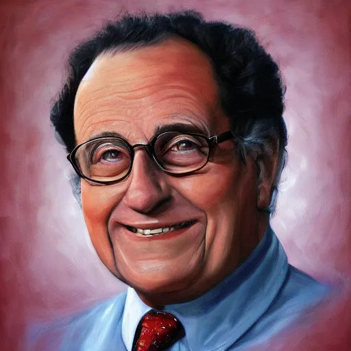 Image similar to painting of denny devito, professional, digital art, realistic