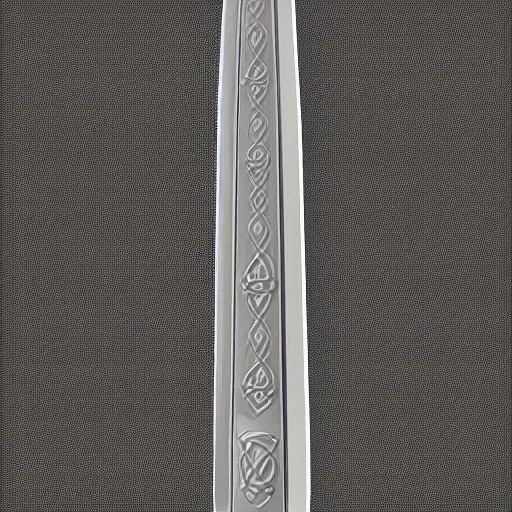 Prompt: PNG sprite for videogame a celtic sword, very detailed, Gamin, sharp focus, deviantart, 4k