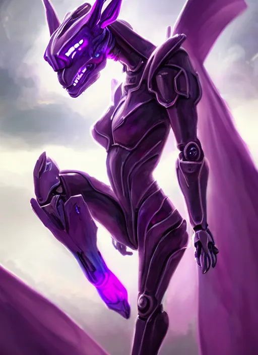 Prompt: cinematic goddess body shot, galactic sized beautiful stunning hot anthropomorphic robot mecha female dragon, sleek dragon head, metal ears, led purple eyes, smooth fuschia skin, nebula size, smooth silver armor, floating in space, epic proportions, epic size, epic detail, furry art, dragon art, giantess art, warframe fanart, furaffinity, octane