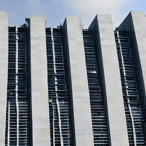 Prompt: dystopian futuristic totalitarian capital building in washington dc