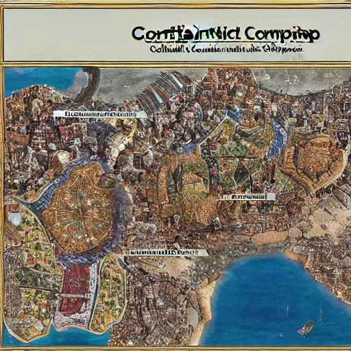 Image similar to constantinople if the byzantine empire never fell