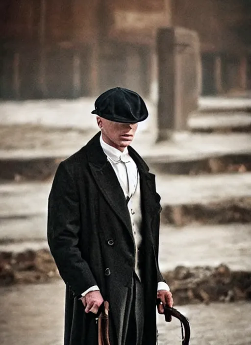 Image similar to Shelby Peaky Blinder In the Year 2020