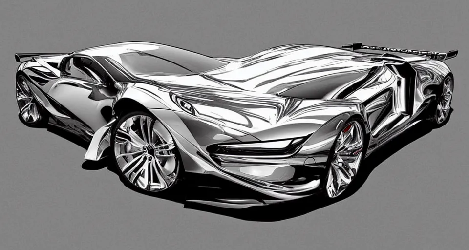 Image similar to Automotive design art, digital art, trending on Behance,